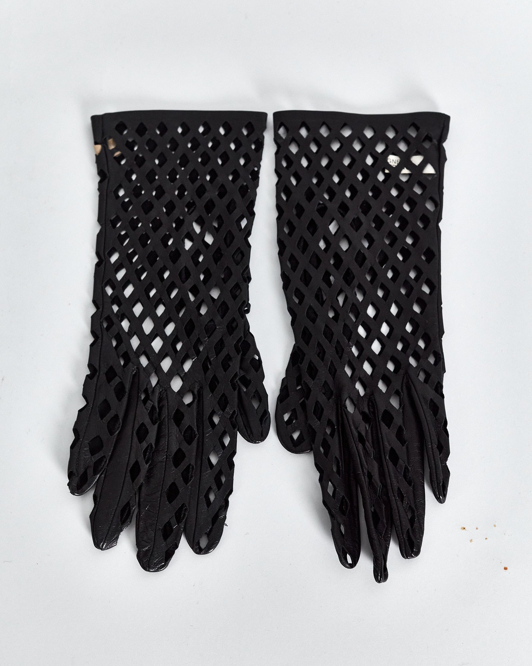 Azzedine Alaïa vintage leather gloves, black, S – RELIK editions