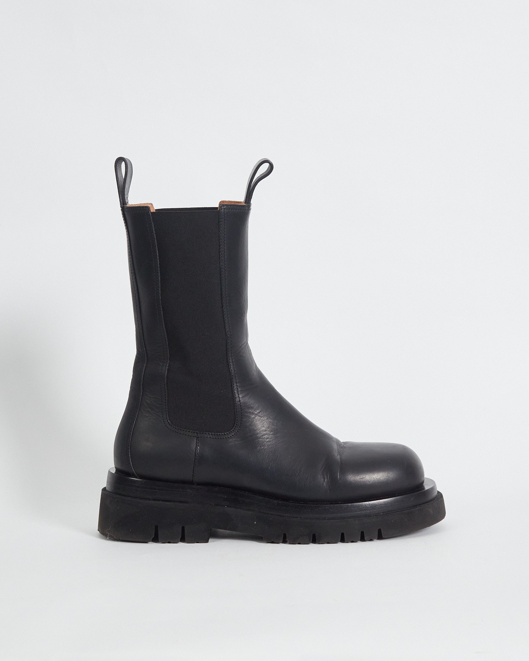 Bottega Veneta 'lug' platform chelsea boots, black, 39.5 – RELIK