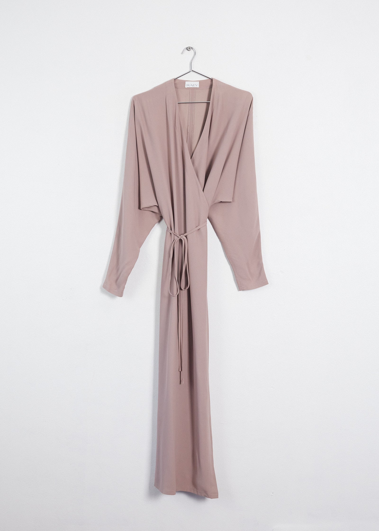 raey dress pink Silk maxi dress