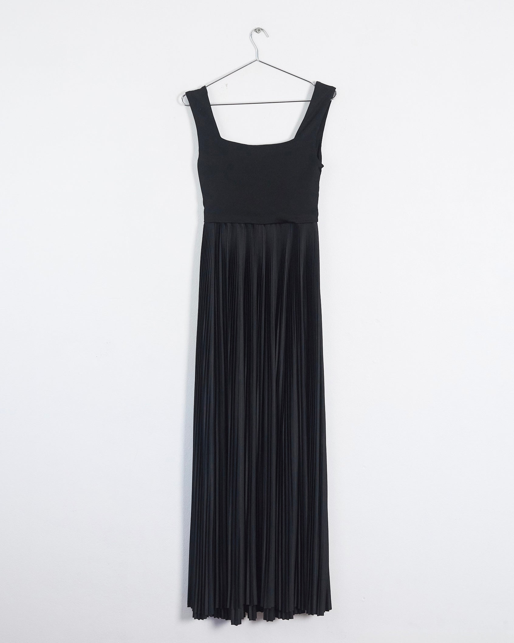 the row pleated dress The Row - Women's Fanny Dress in Wool - Black