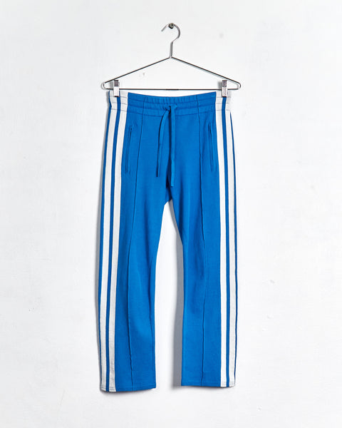 Isabel Marant Étoile side stripe track pants, blue & white